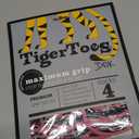 DOK TigerToes Premium Non-Slip Dog Socks for Hardwood Floors - Extra-Thick Grip That Works Even When Twisted - Prevents Licking, Slipping, and Great for Dog Paw Protection (Sassy Pink, X-Large)