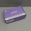 Android 14.0 TV Box 2025, LEFFOT H618 Plus 4K UHD Streaming Device for TV, 4GB RAM + 128GB ROM, Support Gogle Assistant Voice Remote, HDR 10, 2.4G & 5G WiFi 6, BT 5.4, Allwinner H618 Quad-Core A53