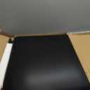 MM MELISEN Black Floating Desk 32x24 Inch (81x61cm), Wall Mounted Fold Down Table for Small Spaces, Folding Laundry Table