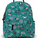 Loomifang Mini Backpack for Women - Cute Small Backpack Purse with Multi Pockets, Water-Resistant 3D Printed Graphic-126