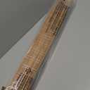 LazBlinds No Tools No Drill Cordless Bamboo Roman Shades, Light Filtering Window Treatment, Roll Up Bamboo Blinds for Windows 35.5'' W x 48'' H, Brown