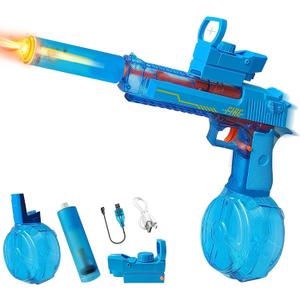 Super Electric Water Gun, Powerful 425CC High Capacity Automatic Squirt Guns Up to 32 FT Range for Swimming Pool Party Beach Outdoor Activity