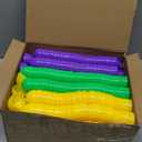 JOYIN 300PCS Easter Eggs, Plastic 2.3" 294PCS Colorful with 6PCS Golden Eggs Bulk Empty Fillable for Easter Hunt Party Favor Basket Stuffers Filler Classroom Prize Supplies Decor