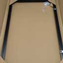 20x30 Assembled Canvas Frame for 0.6"-0.9" Deep Stretched Canvas, 0.75" Depth Floating Frame, Black(1PCS,Aluminum)