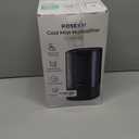 4.5L Humidifiers for Bedroom, Humidifiers for Home Large Room, Cool Mist Humidfiers for Baby and Plant with Timer, Adjustable Mist Level, 360 Nozzle, Auto Shut-Off, Black