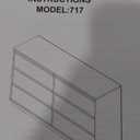 55.12" Modern Chest of Drawer, 6 Deep Drawers,Clothes Organizer,Large Storage Cabinet for Living Room, Bedroom,Dresser TV Stand, Wood Drawer Organizer for Living Room, Hallway,Black