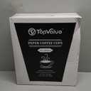 600 Pack 4 oz Paper Cups, Small Disposable Coffee Cups, Paper Espresso Cups, Hot/Cold Drinking Cups for Party, Picnic, Travel and Events