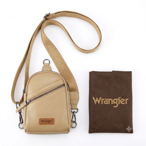 Wrangler Small Crossbody Sling Bags for Women Fanny Packs Chest Bag for Travel