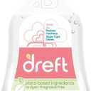 Dreft Dish Soap, Plant Based, Fragrance Free, 18 Fl Oz (Pack of 3)