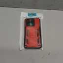 FNTCASE for iPhone 14-Pro Phone Case: Military Grade Drop Proof 13 Pro & 14 Pro Cases Mobile Cover with Kickstand & Slide | Rugged Shockproof Protective Cell Phonecase for Apple 14pro/13pro 6.1'' Red