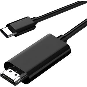Mindorlen USB C to HDMI Cable 6ft 4K for Monitor, HDMI to USB c Adapter for MAC, USBC to HDMI Adapter Converter for MacBook air iPad pro, USB-C Type C to hdmi Cord for Chromebook TV