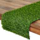 Juvale Artificial Grass Table Runner - 14x48 Inch - Green Faux Grass Decor for Weddings, Birthdays, Banquets, Baby Showers - Artificial Turf Runner - Fake Moss Decor - Football Party Decorations