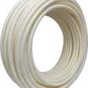 SharkBite 3/4 Inch x 300 Feet White PEX-A, Made in the USA, Flexible Water Pipe Tubing for Plumbing, UA70W300