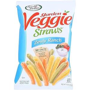 Sensible Portions Zesty Ranch Veggie Straw, 5 Ounce - 12 per case.Exp 1/27/2026