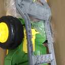 John Deere Bubble Lawn Mower for Toddlers, Bubble Blowing Machines, Indoor and Outdoor Gardening Toy, Birthday, Party Favor for Preschool Girls and Boys, No Batteries Required, 2+