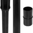Yardwe Solar Light Replacement Stakes Set, Plastic Ground Spikes with Connector Buckle for Outdoor Landscape Lights, 6.57 X 1.25 Inches, Weatherproof and Lightweight