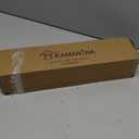 KAMANINA 1 Inch Curtain Rod 32 to 58 Inches (2.6-4.8ft), Bronze Curtain Rods for Windows, Single Drapery Rods with Square Finials
