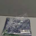 LANDVIEW Vinyl Placemats Set of 6, PVC Woven Washable Non-Slip Table Mats, Heat Resistant Wrinkle Free Place Mats for Dining Table, Easy to Clean (6, Navy Blue)