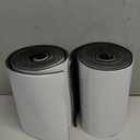 Garage Wall Protector, 2 Roll Garage Car Door Protector Bumper Guard for Car Doors Anti-Collision Waterproof Inflaming Ultra Self Adhesive EVA Foam for Warehouse (2 ROLL: 79" x 8" x 1/4")