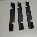 Replacement 482878 High Lift Blades, Compatible with 36" 52" Deck Scag Tiger Cub Wildcat Turf Tiger Lawn Mowers Tractors, Replace 21227S, 482462, 48108, 481707, 481711, 3 Pack