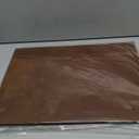 Ringsun Leather Portfolio Organizer for Men Women, Leather Padfolio Business Resume Legal Pad Portfolio Notebook Binder for A4/Pad, Leather Folio Leather Folder, Brown