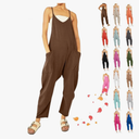 Lahloya Maternity Jumpsuit - Lahloya Pregnancy Jumpsuit, Maternity Oversized Jumpsuit Cotton Romper Maternity Romper Overalls , Size M