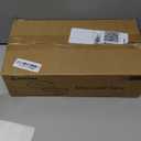 Ruckae 5oz 100 Pcs Square Mini Loaf Pans with LidsDisposable Foil Dessert Containers,Mini Cake Pans with Lids,Aluminum Dessert Cups for Parties and Weddings (Black Gold, 5oz)