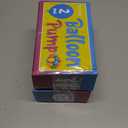 Balloon Pump Hand Held, Inflator Air Pump for Balloons - 2Way Dual Action, 2Pack: Friends can Help - Easy to Use