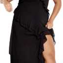 CITY CHIC Women's Ruffle Love Maxi Dress 2XL