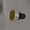 Noark Indicator Lights, Ex9IL, Curve Lampshade, Capacitance Type, Yellow, 110 Vac 1200733 Ex9IL2N5