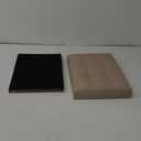 LINMAGCO Ottoman Storage Ottoman with Storage Small Foot Rest Stool Under Desk Stool Short Folding Footrest Linen Cloth Beigh 16X12X12IN