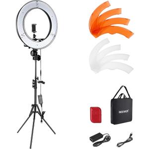 NEEWER RL-18 Ring Light 18inch Kit: 55W 5600K Professional LED with Stand
