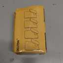 DELITON Adhesive Hooks - 4 Pack Towel/Coat Hooks Wall Hook Stick on Bathroom or Kitchen (Matte Black, Stainless Steel)