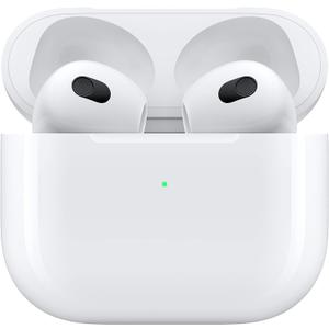 Apple AirPods (3rd Generation) Wireless Earbuds with MagSafe Charging Case. Spatial Audio, Sweat and Water Resistant, Up to 30 Hours of Battery Life. Bluetooth Headphones for iPhone