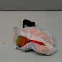 Ski Goggles OTG Snow/Snowboard Goggles Snowboarding Goggles Over Glasses Ski Goggle for Men Women Adult (Gloss Black Frame Rev Red)