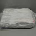 Serta Goose Feather Down Fiber Cotton Comforter Queen Size - 100% Cotton Duvet Insert - Hotel Luxury Hypoallergenic Bedding Comforter All Season Medium Warmth 90 x 90 Inch White