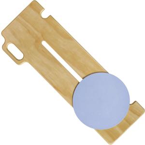 Transfer Board Patient Slide Assist Device for Transferring Patient Elderly, and Disabled from Wheelchair to Bed, Toilet, Bathtub, Sliding Boards Platform with Single Handle (30" x 12" x 0.7")