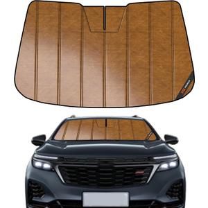 Pigenius Windshield Sun Shade fits Chevy Equinox 2018-2024,Custom Fit Front Window Sunshade,100% UV Rays and Sun Heat Protection,5th-Gen Cooling Design