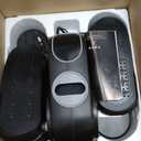 MERACH Under Desk Elliptical Machine, Leg Exerciser While Sitting for Seniors with Remote Control & 12-Speeds, Quiet Portable Electric Seated Pedal Exerciser Machine for Home Office