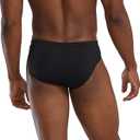 TYR Men's Durafast Elite Racer Brief Swimsuit (Black, M)