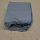 Extra Deep Full 400 Thread Count Cotton Fitted Sheet - Hotel Luxury Single Fitted Sheet Only - Easily Fits 18" to 24" Mattress - Soft, Wrinkle Free & Breathable & Comfy Extra Deep Pockets Light Blue