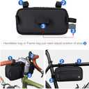 Rhinowalk Bike Handlebar Bag, Multifunctional Waterproof Mountain Bike Crossbar Front Bag Road Bike Basket Bicycle Frame Bag Waist Shoulder Bag Bicycle Bag Professional Cycling Accessories