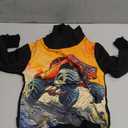 DDSOL Toddler Boy Hoodie Shirt Long Sleeve 3D Graphic Monster Truck Tops Active Sweatshirt 6T