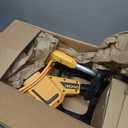 DEVONIC Cordless Electric Garden Tiller,330RPM Electric Garden Tiller, 8 in Tilling Width and 6 in Depth Garden Rototiller for Lawn/Gardening/Soil Cultivation (Without Battery)