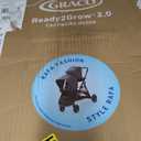 Graco Ready2Grow 2.0 Double Stroller, Twin Baby Stroller Features Bench Seat and Standing Platform Options, Compact Fold Perfect for Baby Travel, Rafa