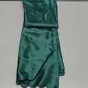 1 Pack 90 Inch Round Satin Tablecloth Hunter Green Satin Table Cover, Overlay Silky Tablecloth Dining Table Cloths for Wedding, Party, Banquet, Events, Reception, Dinner