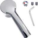 Faucet Handle,Single Faucet Handle Replacement,Compatible with 35mm Faucet Cartridge(Cartridge Stem 9 * 9mm),for Single Handle Bathroom and Kitchen Faucet