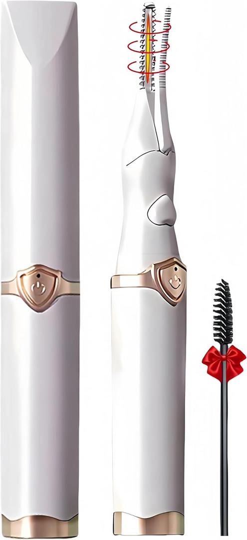 Heated Eyelash Curler, 2-in-1 Clip-Type Design