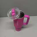 STANLEY Quencher ProTour Flip Straw Tumbler with Leakproof Lid | Built-In Straw & Handle | Cupholder Compatible for Travel | Insulated Stainless Steel Cup | BPA-Free (40 Ounces, Violet Blossom)