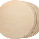 20 Pack 12 Inch Wood Circles for Crafts CertBuy Unfinished Wood Rounds Wooden Cutouts for Door Hanger Painting Crafts Door Design Wood Burning Christmas Home and Wedding Decorations